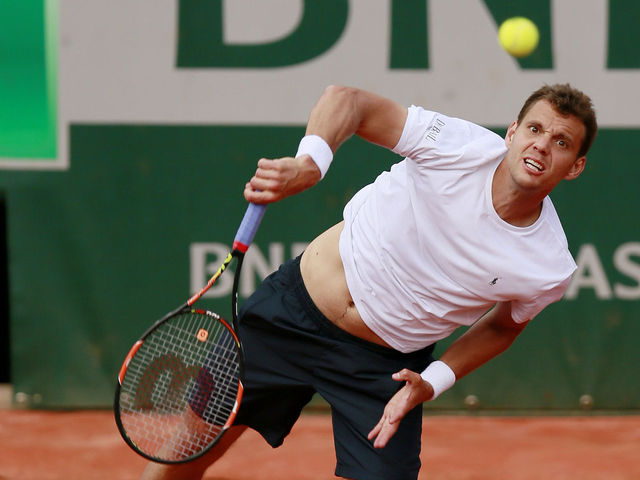 Qualifier Mathieu beats Almagro to reach final in Kitzbuehel