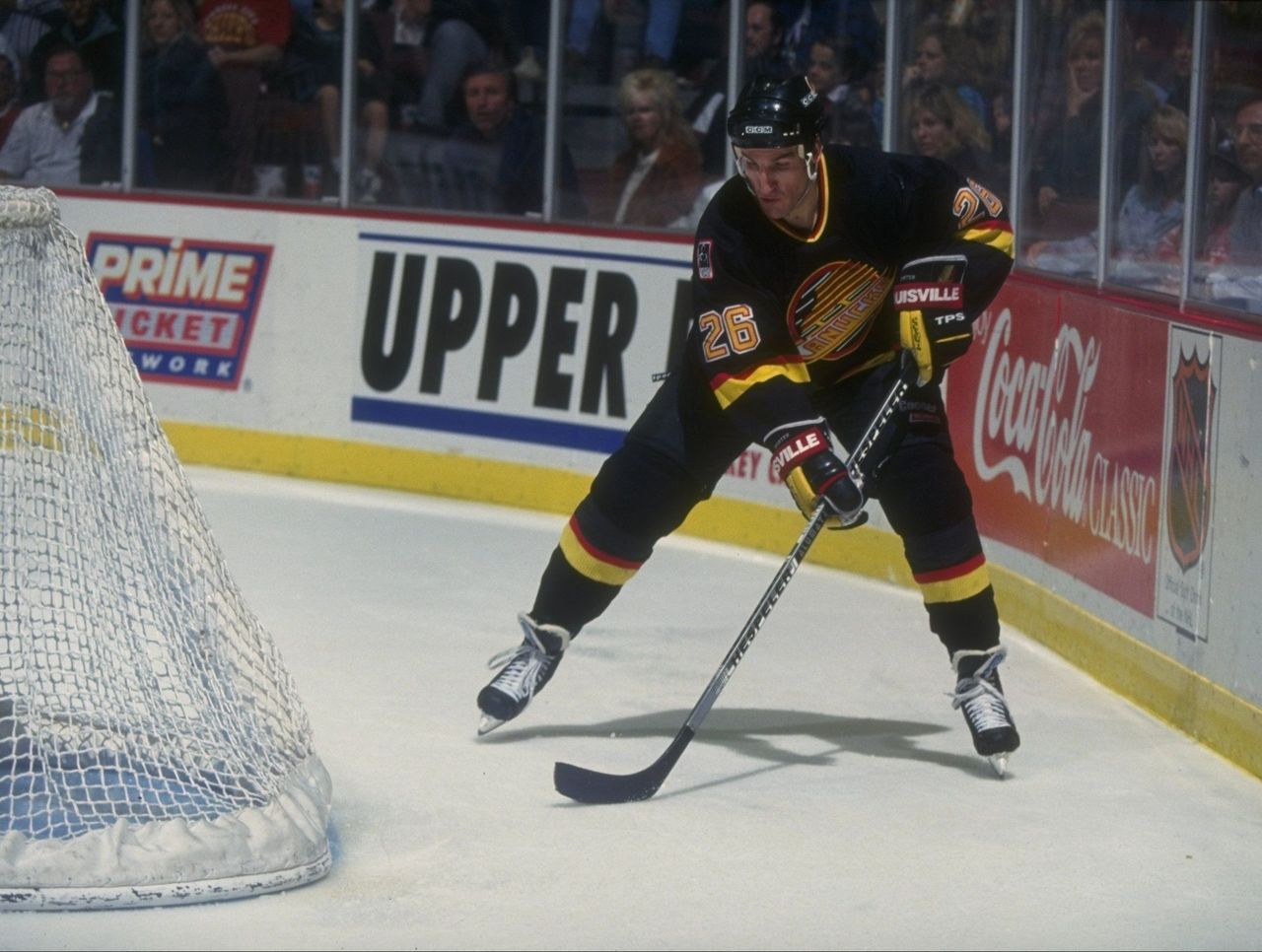 The Vancouver Canucks are bringing back their Black Skate jerseys for their  50th anniversary