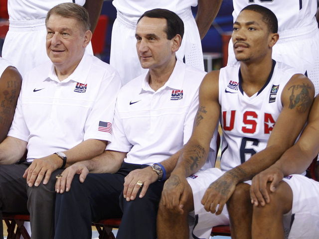 Colangelo changes tune; Rose in consideration for 2016 Olympics