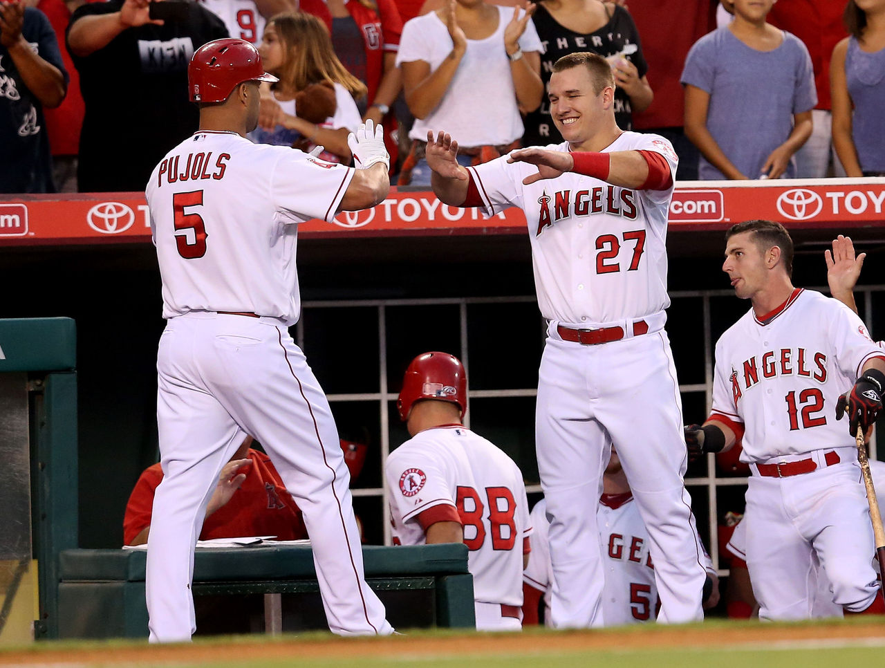 VIDEO: Angels' Pujols ties Manny Ramirez for 14th-most home runs