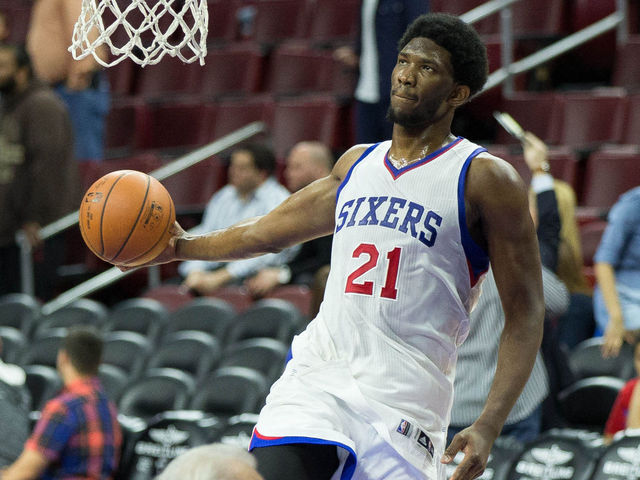 Joel Embiid undergoes foot surgery, 76ers say bone 'better than expected'