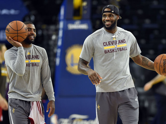 Report: Cavs aiming to cut minutes for James, Irving in 2015-16