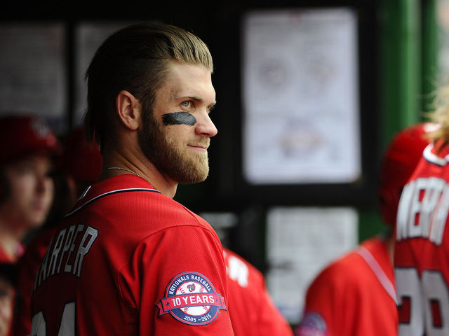 Bryce Harper shows off cannon arm, guns down Ryan Braun