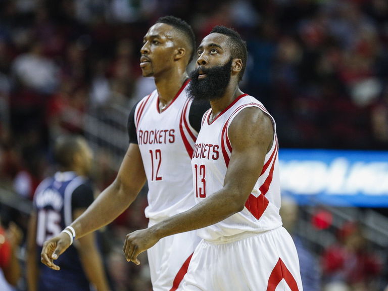 Dwight Howard dubs teammate James Harden the best left-handed NBA ...