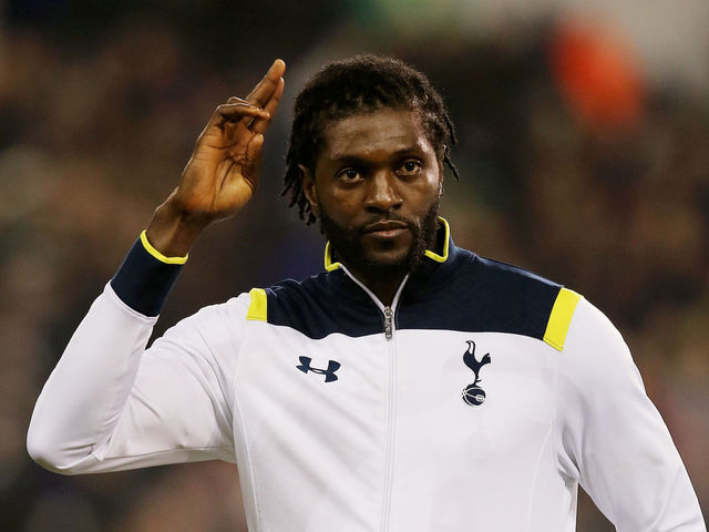 Emmanuel Adebayor needs sign from God to leave Tottenham