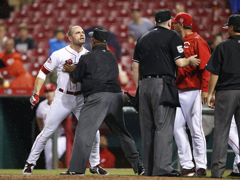 Votto's suspension reduced to 1 game; will sit out Friday in Milwaukee ...