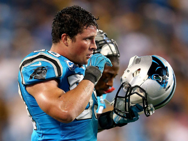 Kuechly diagnosed with 3rd concussion in 3 years