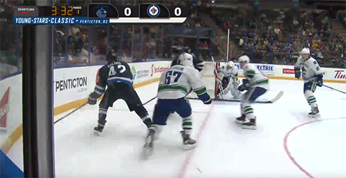 Gif Canucks Subban Cross Checks Jets Ehlers Into End Boards During Young Stars Game Thescore Com Gif Canucks Subban Cross Checks Jets Ehlers Into End Boards During Young Stars Game Thescore Com
