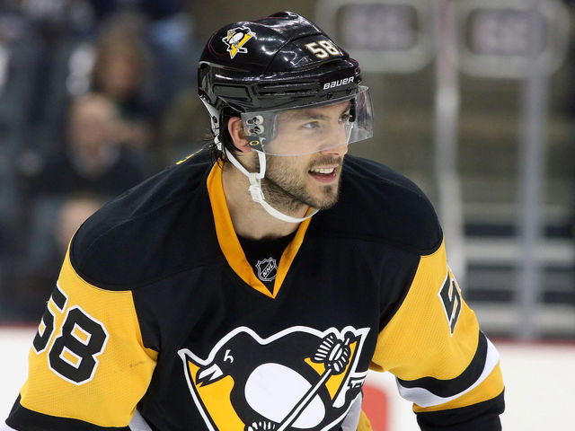 VIDEO: Penguins' Letang penalized for playing with opponent's stick