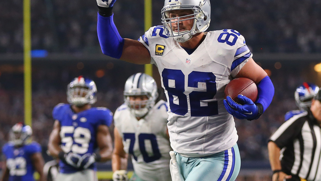 Cowboys' Witten becomes 2nd TE with 1,000 career receptions
