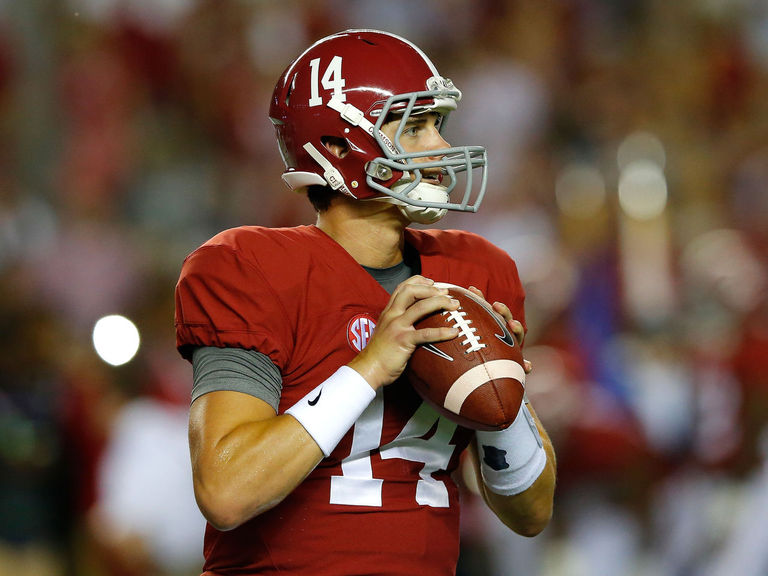 Coker takes over at QB, leads Alabama on 75yard TD drive