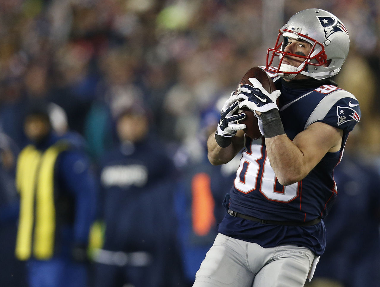 Danny Amendola Signed Jersey - Photo Catch Blue