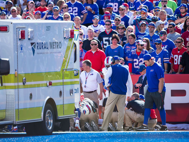 Aaron Williams released from hospital in wake of neck injury