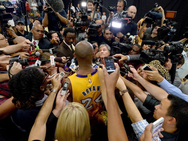 Kobe on being mentor in 2015-16: 'The important thing is these young guys develop'