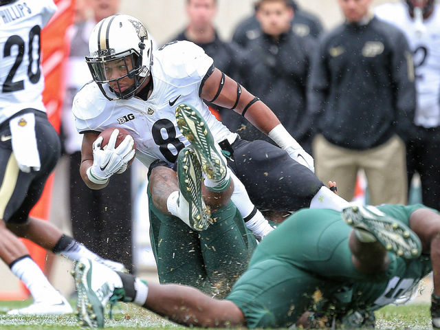 VIDEO: Purdue's Jones rumbles downfield for 68-yard TD vs. Michigan State