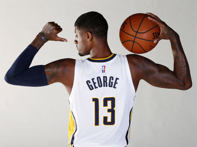 After 1st start at PF, George doubts he's 'cut out for 4-spot'