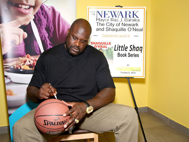 PHOTOS: Shaq launches 'Little Shaq' series of kids' books