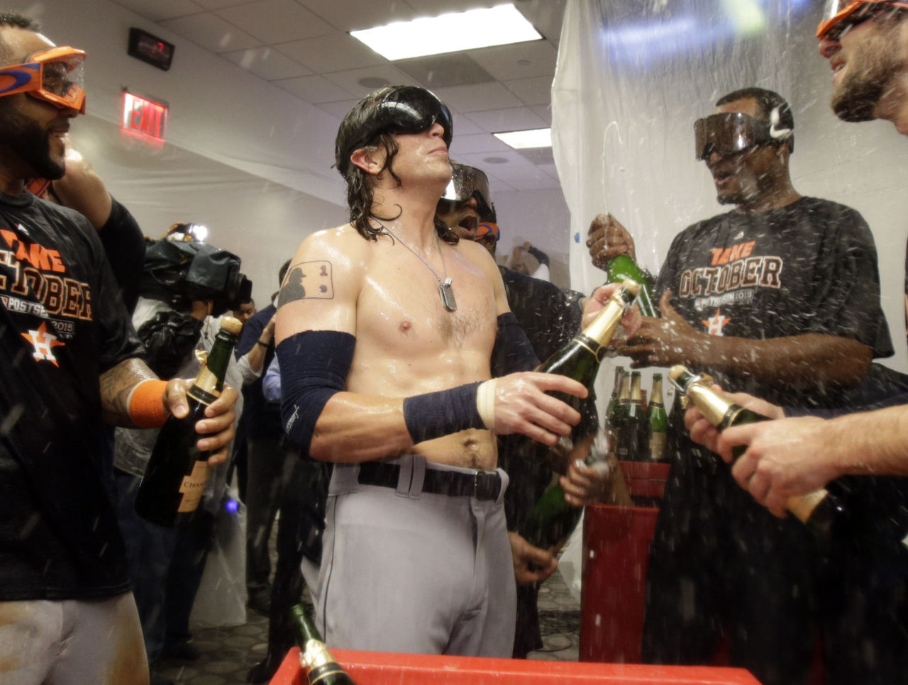 Astros report: Colby Rasmus' time with club ends in odd fashion