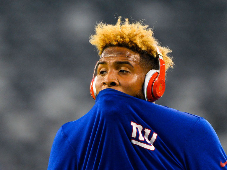 Odell Beckham Jr. to appeal fine for punching Bills