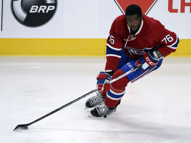 GIF: Komarov sends Subban into boards from behind on dangerous hit