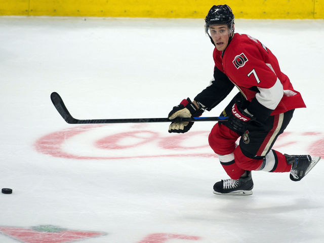 Kyle Turris misses 1st game as a Senator due to injury