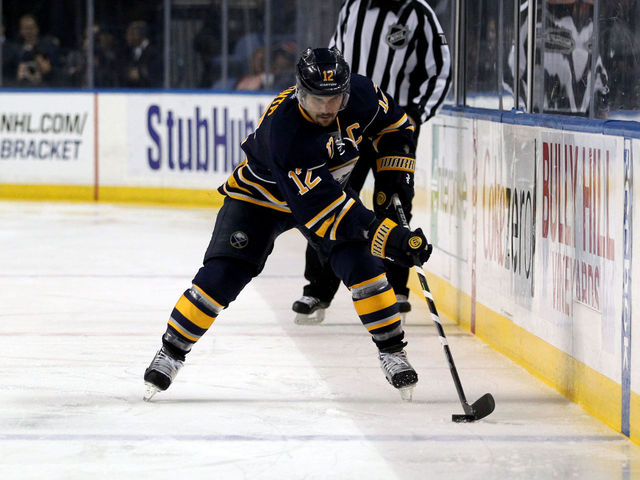 Sabres' Gionta 'cautiously optimistic' he'll play Monday