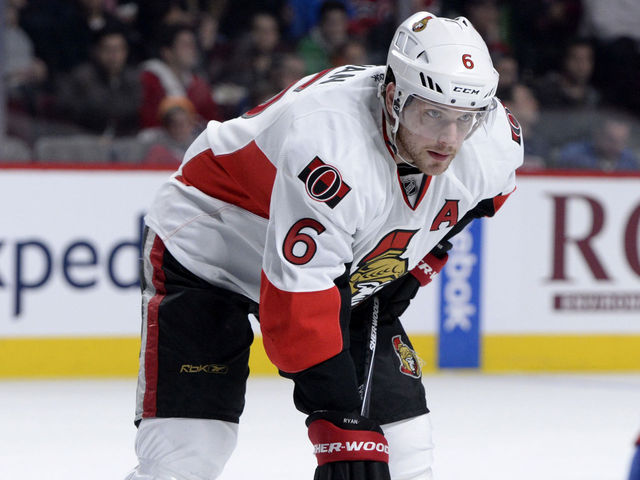 VIDEO: Senators' Ryan rocks Canadiens' Desharnais' world at blue line