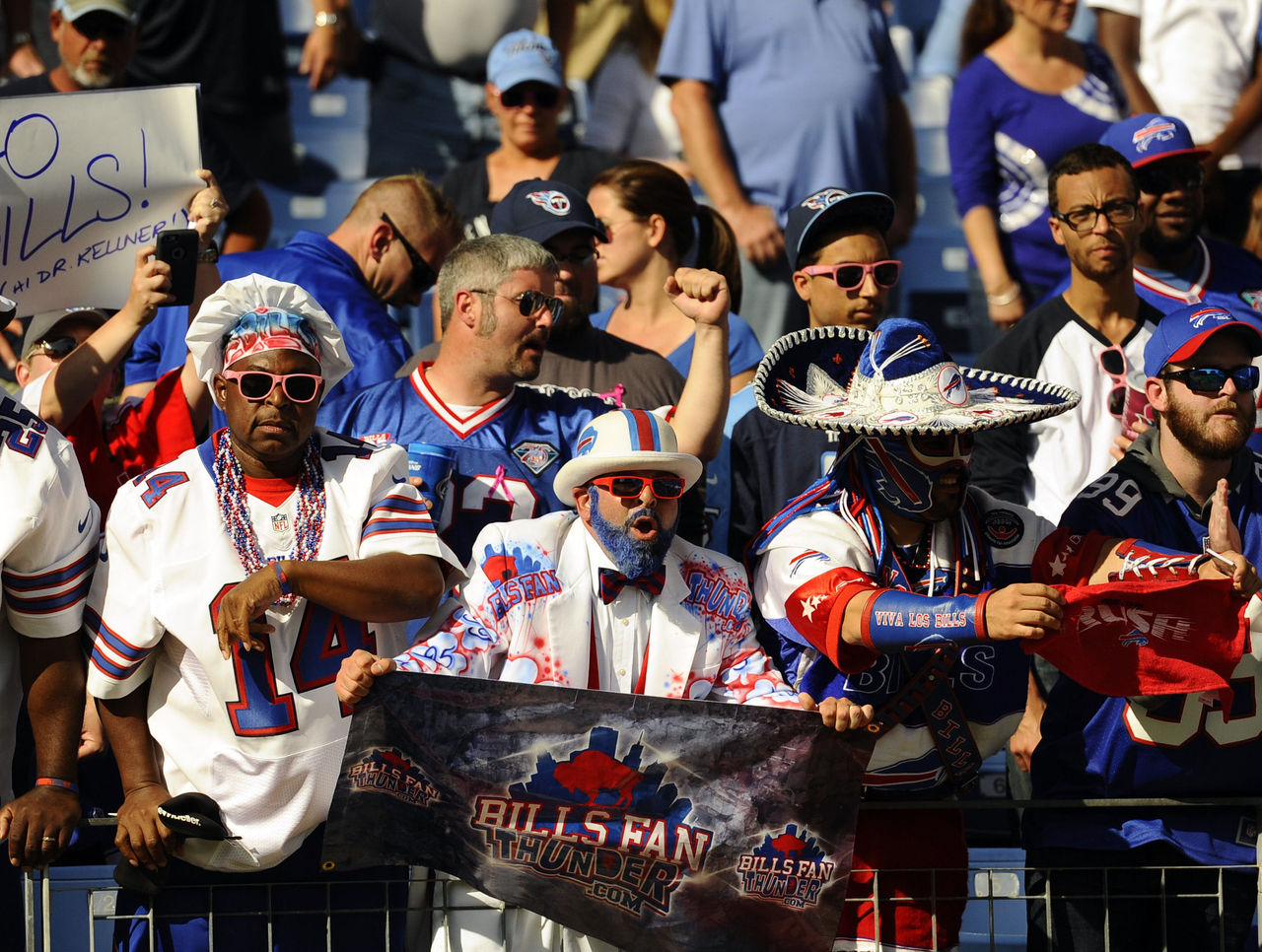 Bills Fans Continue Destroying Tailgate Equipment with Finishing