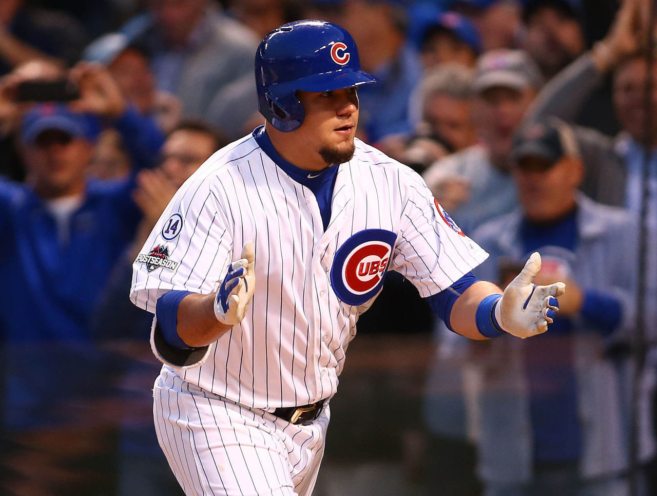 Kyle Schwarber added to Cubs' World Series roster
