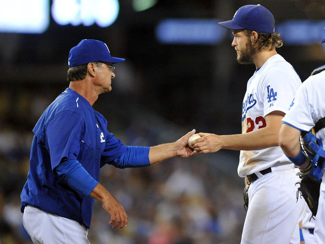 Mattingly on using Kershaw in Game 5: 'He's here'