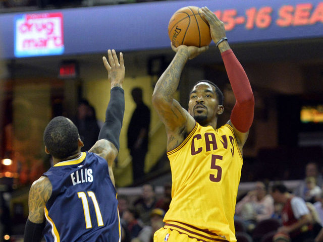 VIDEO: J.R. Smith crosses up Paul George, drains jumper