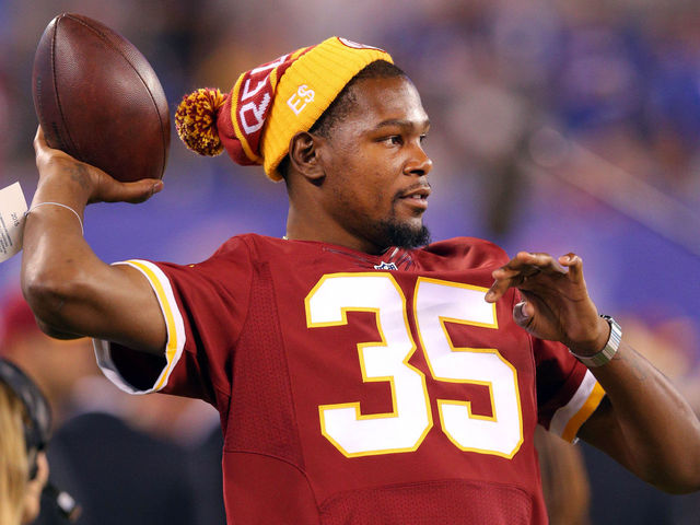 Kevin Durant says he wants to own his favorite NFL team