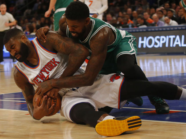 VIDEOS: Knicks' O'Quinn puzzled by own flagrant foul
