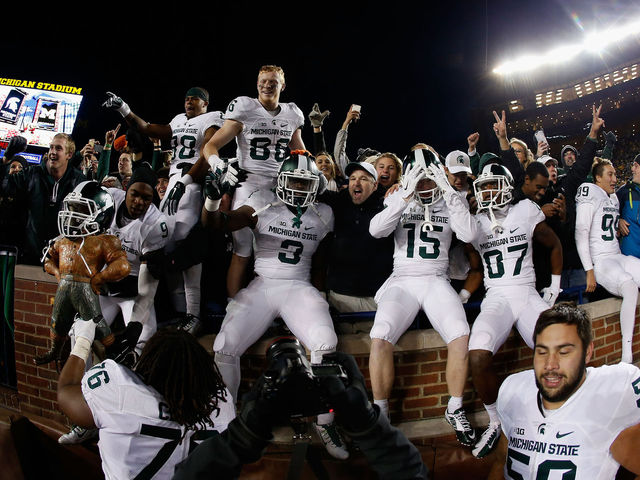 VIDEO: Michigan State escapes with win on insane last-second play