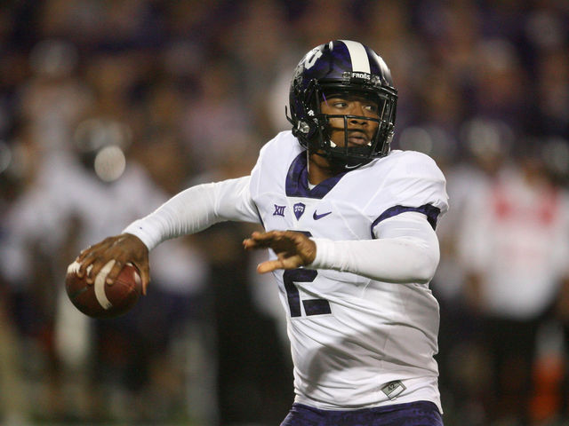 TCU's Boykin charged with assaulting police officer after bar fight