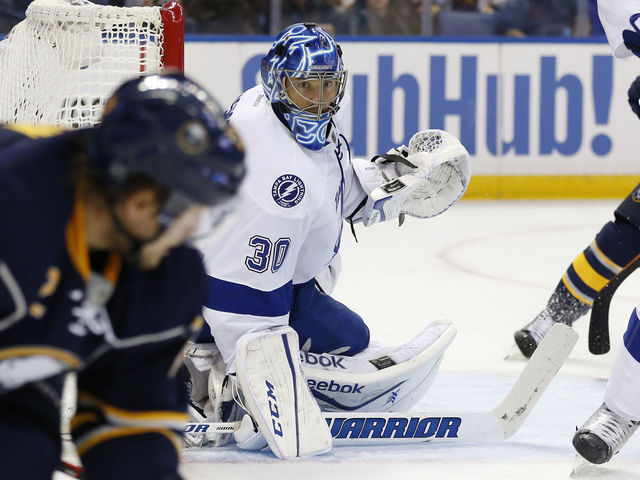 Ben Bishop becomes Lightning's all-time wins leader