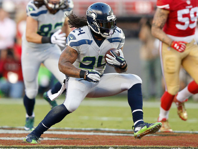 Lynch, Wilson lead Seahawks to dominant victory over rival