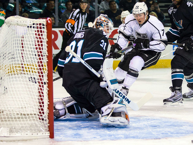 Sharks' Jones to start Game 1 vs. Kings