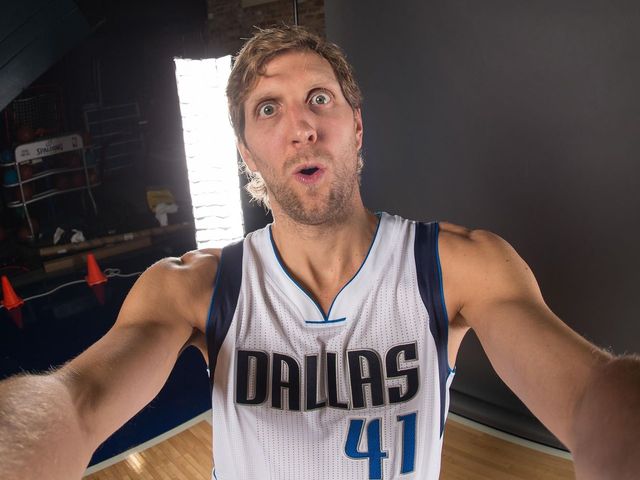 PHOTO: Nowitzki on point as Lurch from 'The Addams Family' for Halloween