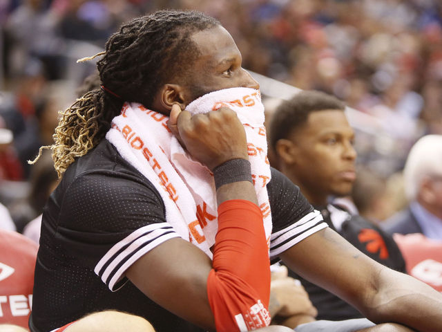 Heel injury keeps Raptors' Carroll out vs. Heat