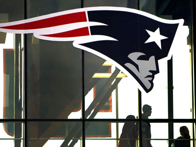 PHOTO: Patriots cloud appears in New England skies