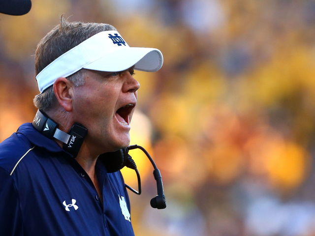 Brian Kelly: No position 'untouchable' on Notre Dame