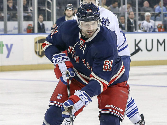 Rangers' Nash returns from leg injury vs. Red Wings