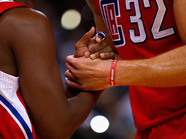 PHOTO: Clippers unveil black uniforms for 'Celebrate Downtown LA' games