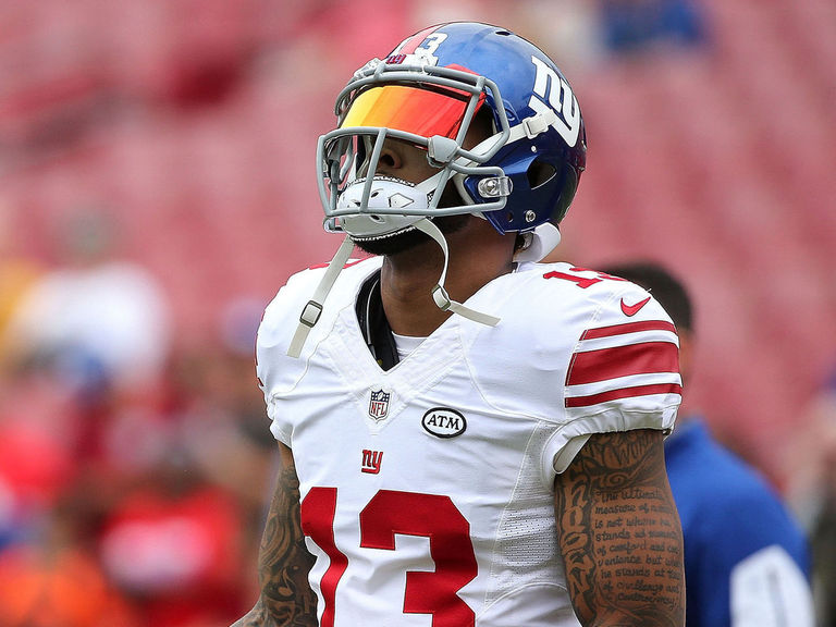 VIDEO: Odell Beckham Jr. finishes rare tackle with massive slam ...