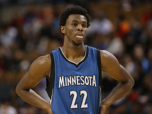Andrew Wiggins, Ricky Rubio out vs. Hornets with sore knees