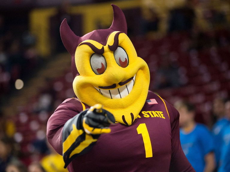 Official seeks $123,000 after Arizona State mascot jumps on him