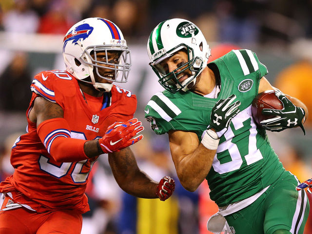 PHOTOS: Bills, Jets debut 'Color Rush' uniforms on Thursday Night Football