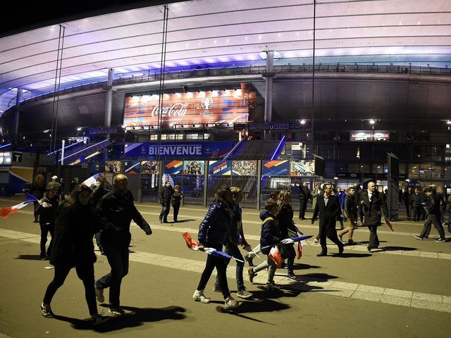 German national team returns home after night spent at Stade de France