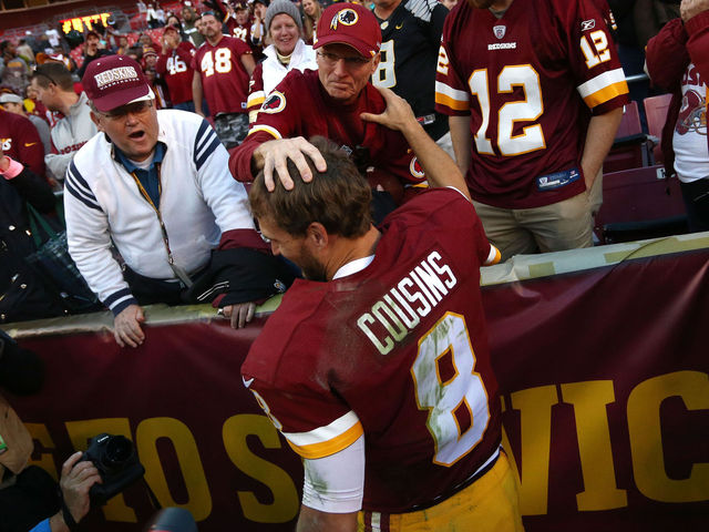 Kirk Cousins' dad fought cancer to make it to Sunday's game and